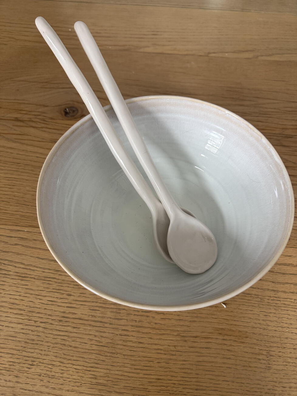 Serving Bowl & Spoon Set $148